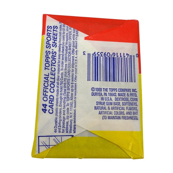 1989 Topps NFL Football Trading Cards unsealed wax pack - Picture 2 of 2